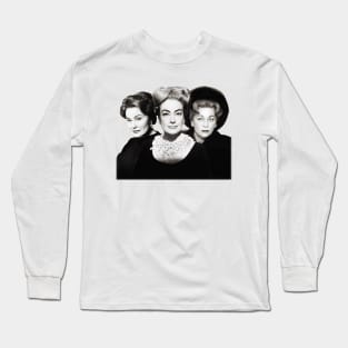 Joan Actor Crawfords as Mommie Long Sleeve T-Shirt